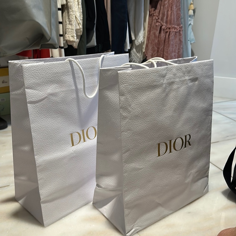 2 shopping bag Dior
